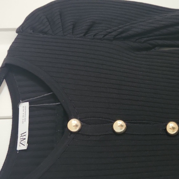 Zara Ribbed Cardigan - Picture 2 of 3